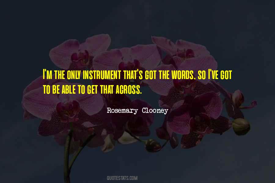 Clooney's Quotes #573976