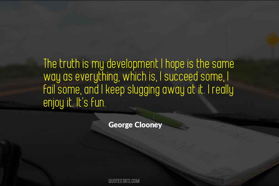 Clooney's Quotes #6924