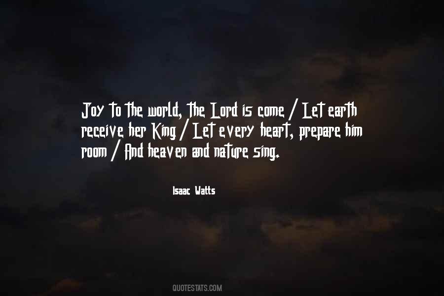 Quotes About Joy To The World #1192652