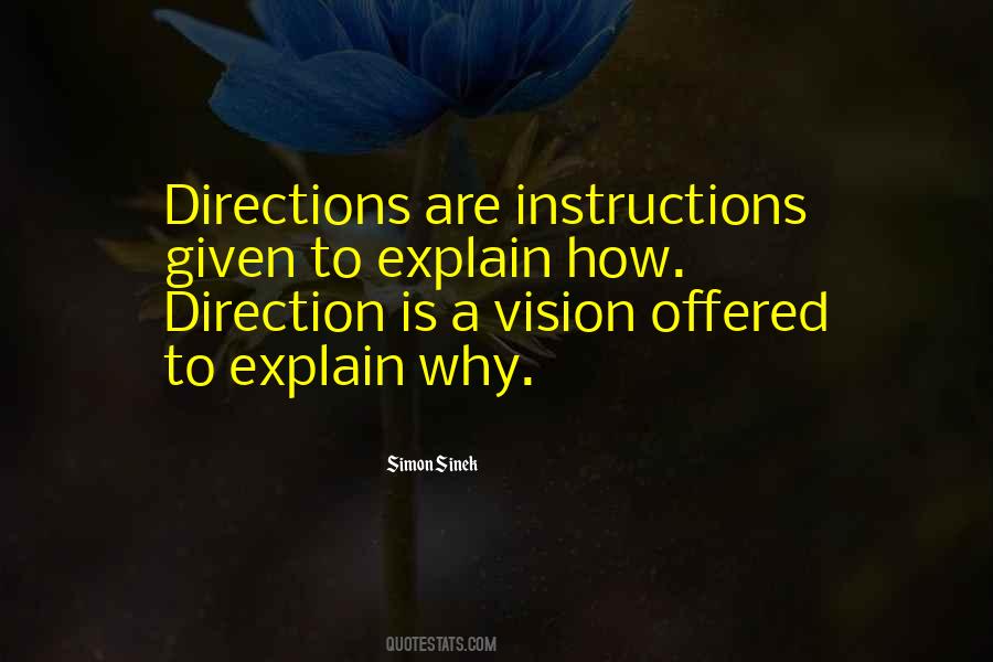 Quotes About Vision And Direction #562660