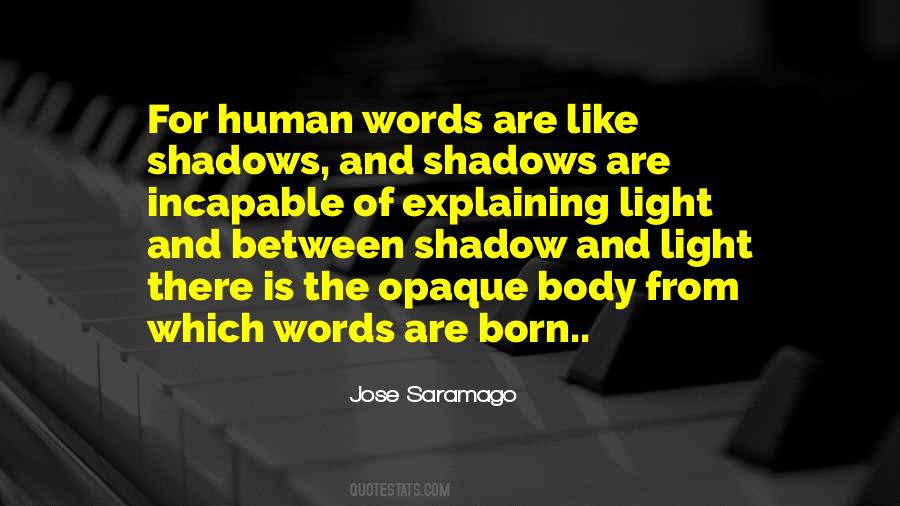Quotes About Shadow And Light #71351