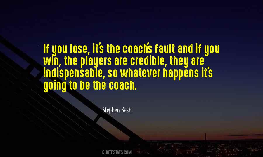 Coach's Quotes #1690782