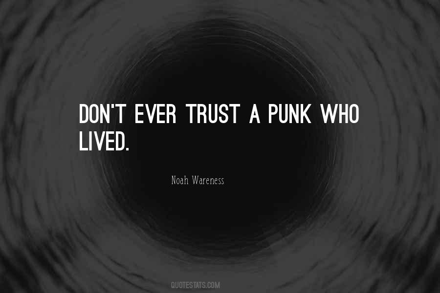 Quotes About Punk #1345578