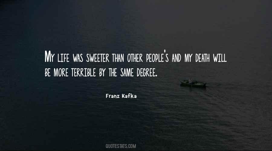 Quotes About Death And Life #8726