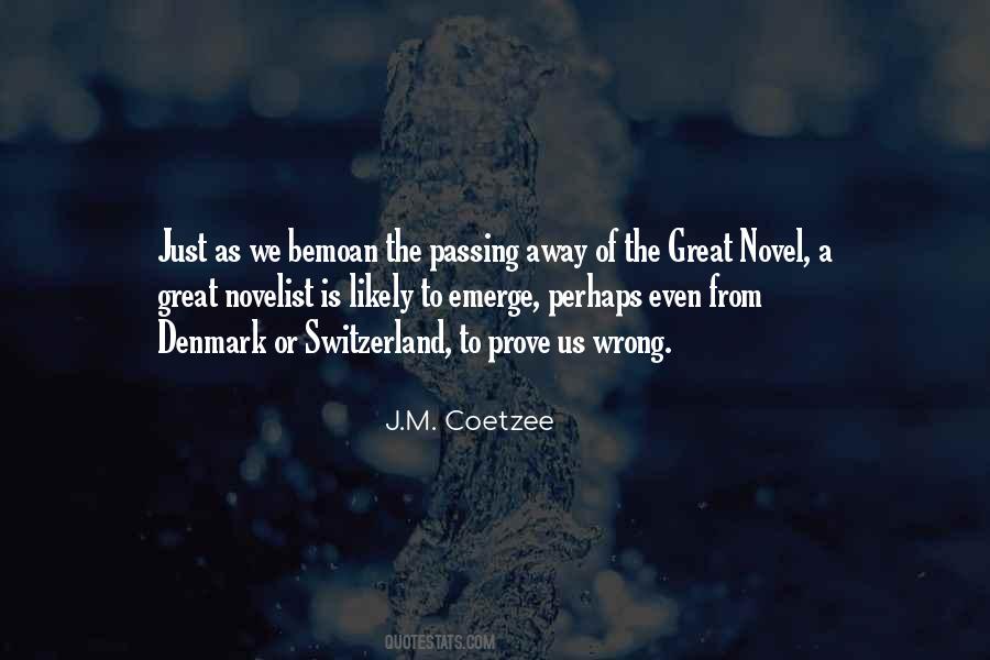 Coetzee's Quotes #553692