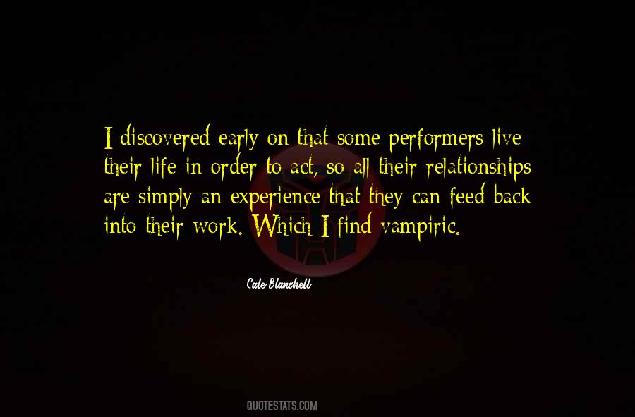 Quotes About Performers #1118557