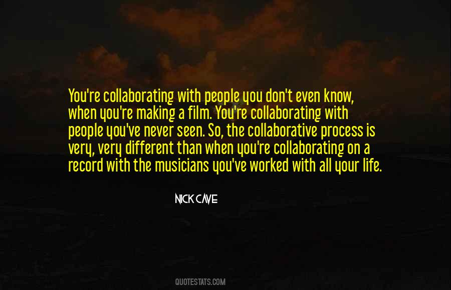Collaborating Quotes #954392