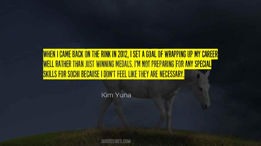 Quotes About Yuna Kim #189507