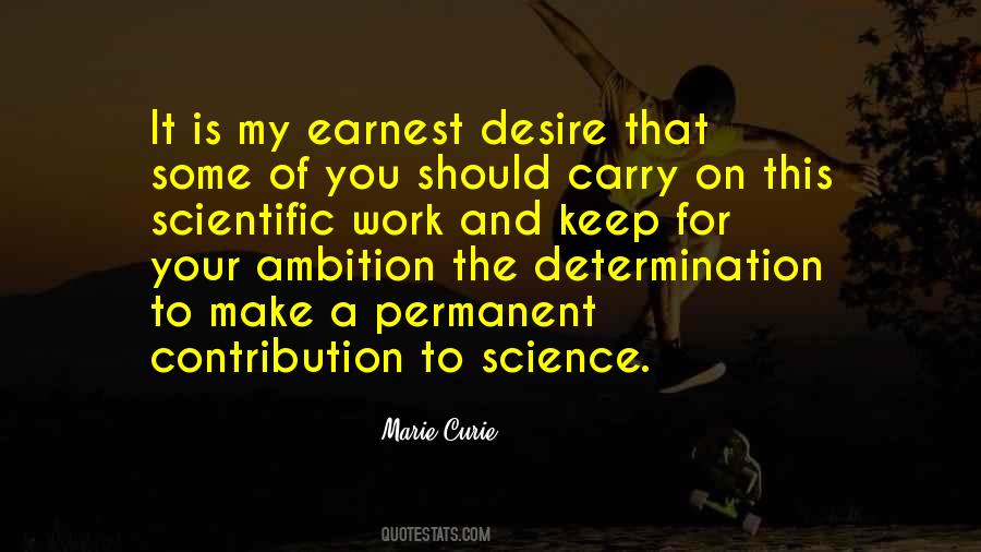 Quotes About Desire And Determination #272275