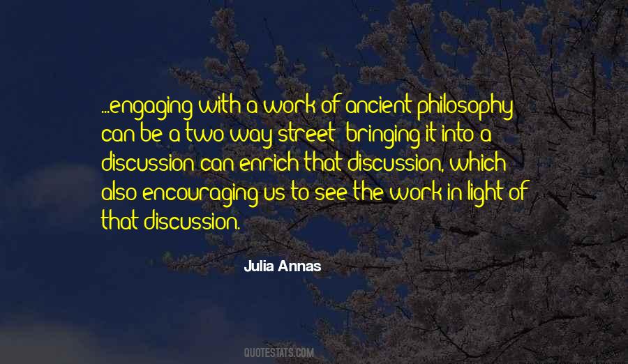 Quotes About A Two Way Street #1256646