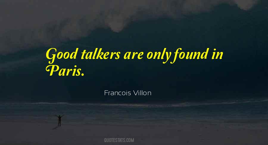 Quotes About Talkers #531124