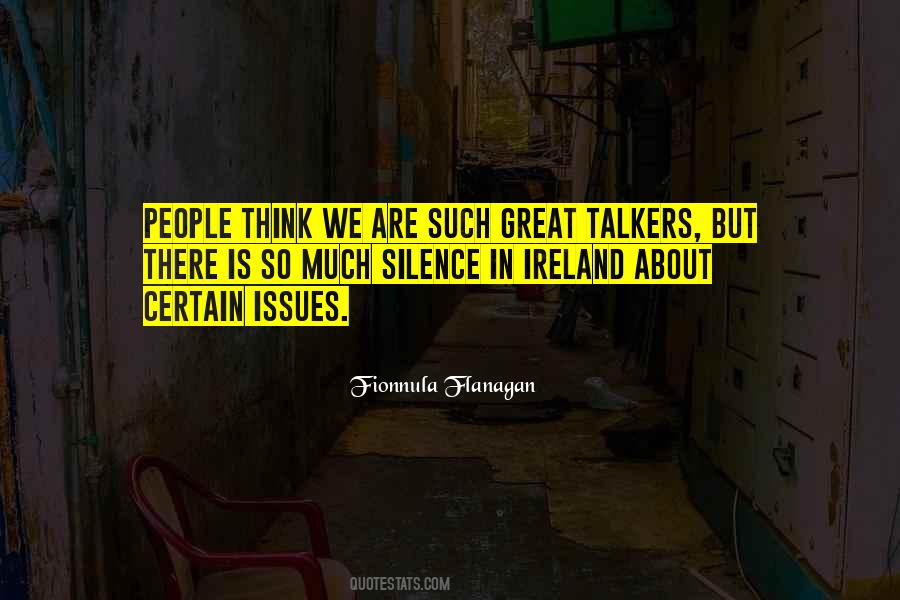 Quotes About Talkers #634970