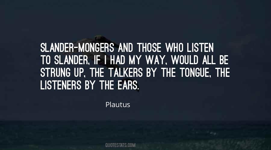 Quotes About Talkers #68585
