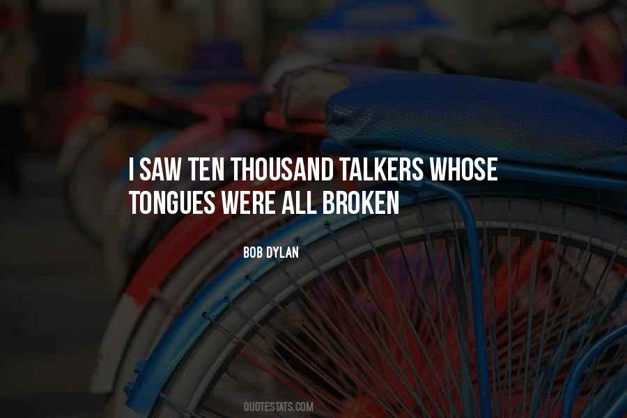Quotes About Talkers #789373