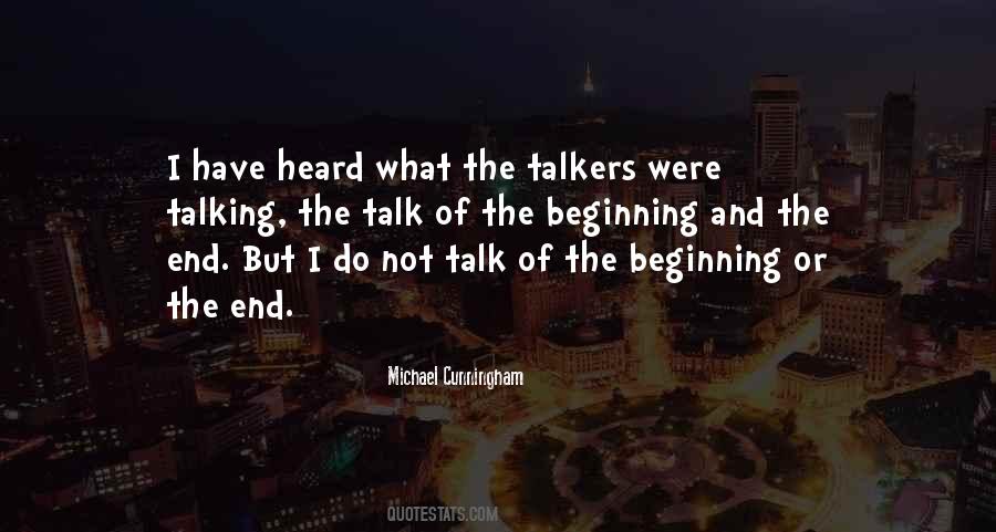 Quotes About Talkers #843565