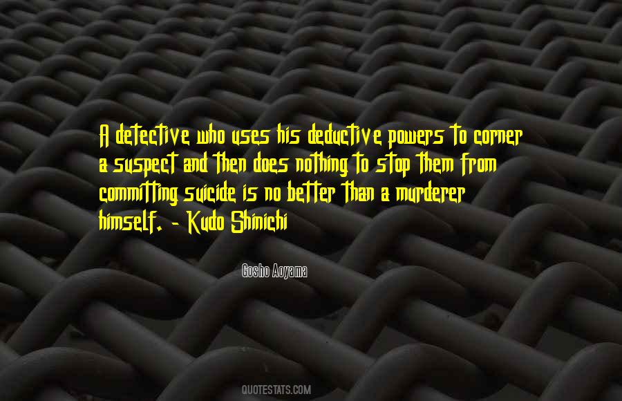 Quotes About Detective Fiction #703030