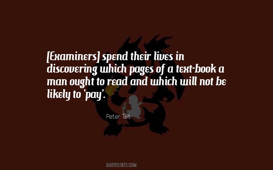 Quotes About Examiners #166296