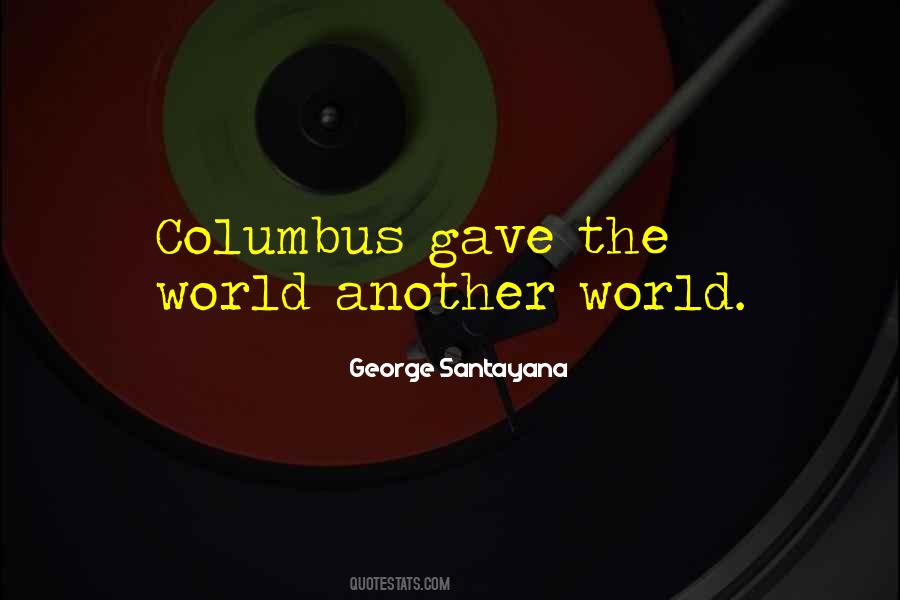 Columbus's Quotes #134698