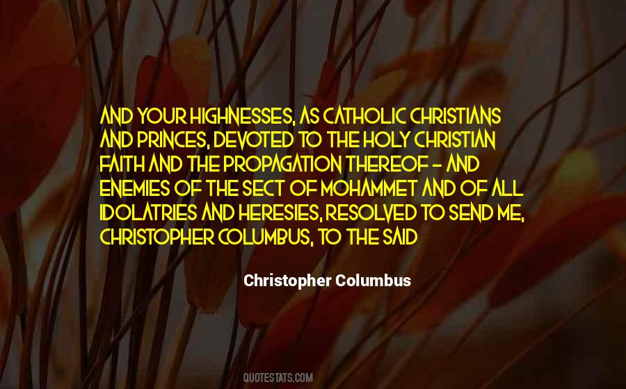 Columbus's Quotes #177828