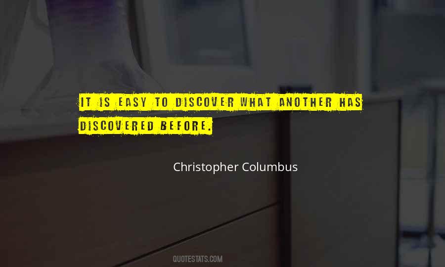 Columbus's Quotes #180494