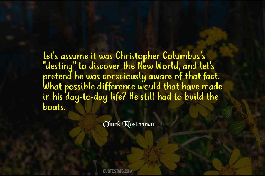 Columbus's Quotes #589622