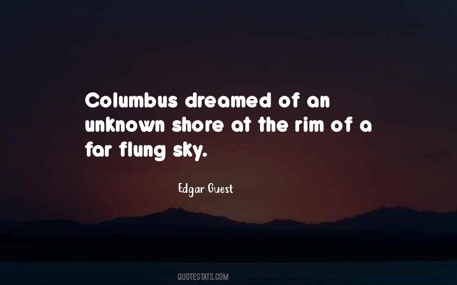 Columbus's Quotes #6803