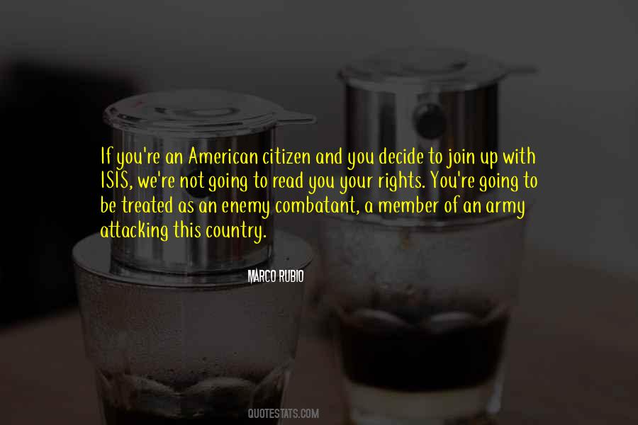 Combatant Quotes #313292