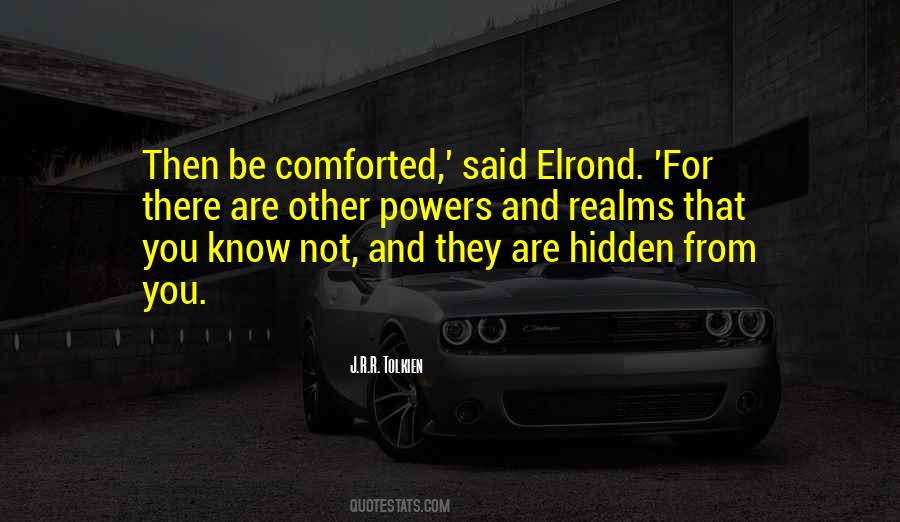 Comforted Quotes #1016431