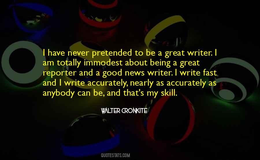 Quotes About Being A Reporter #202782