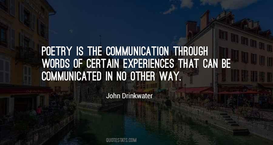 Communicated Quotes #1303658