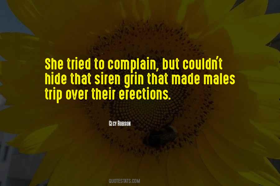 Complain'd Quotes #46251