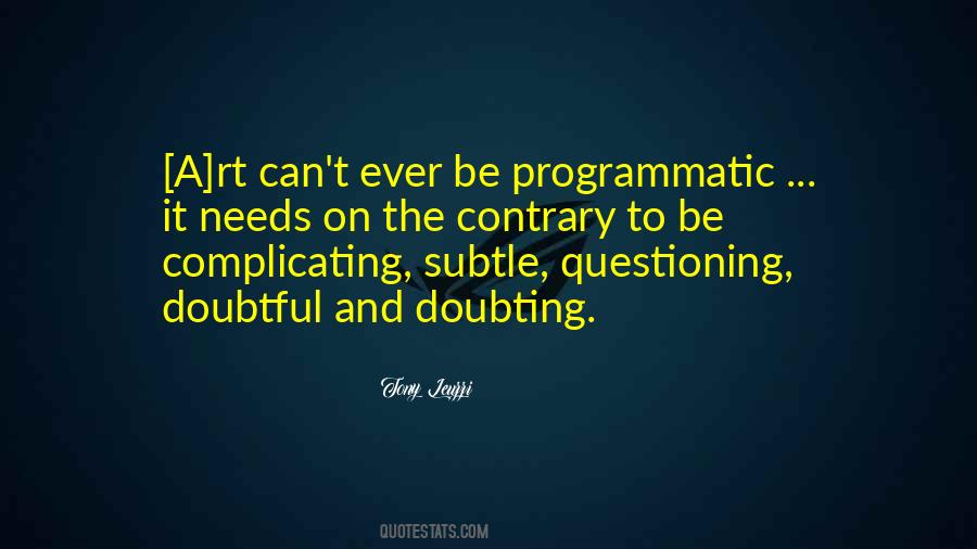Complicating Quotes #325087