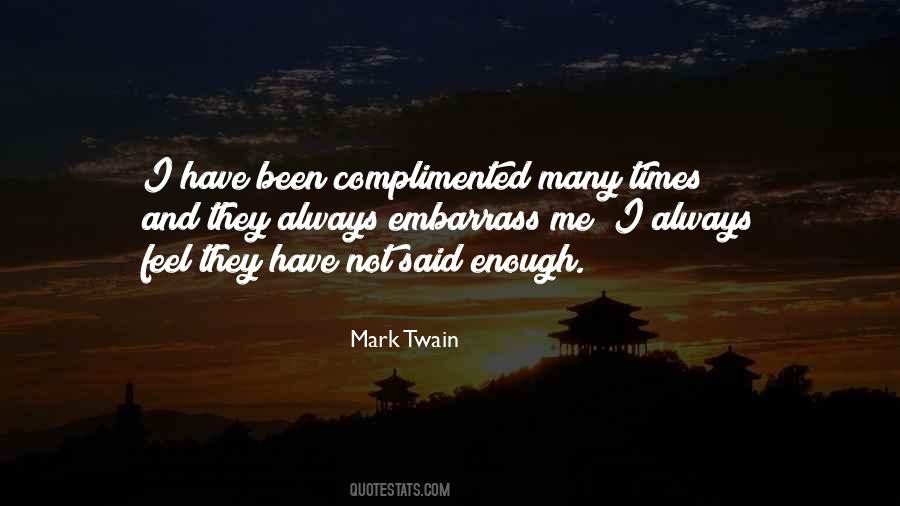 Complimented Quotes #1808364