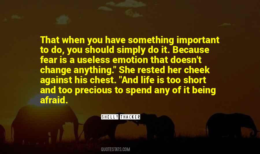 Quotes About Something Important #1630316