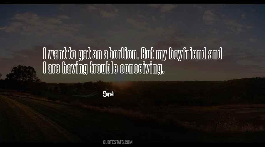 Conceiving Quotes #849511