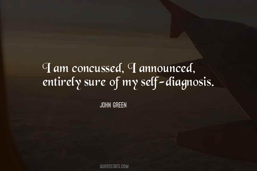 Concussed Quotes #1070242