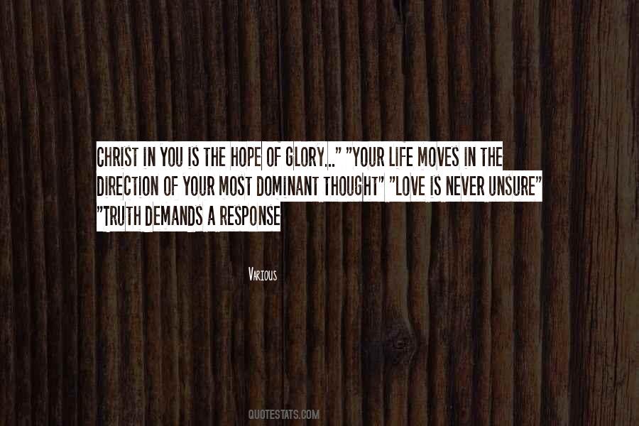 Quotes About Hope In Christ #839219