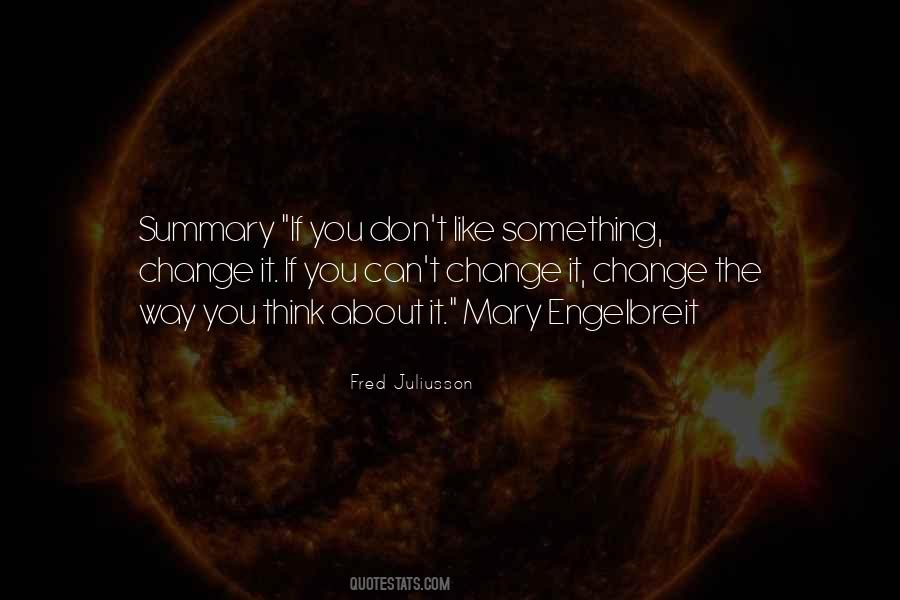 Quotes About Something Change #1039440