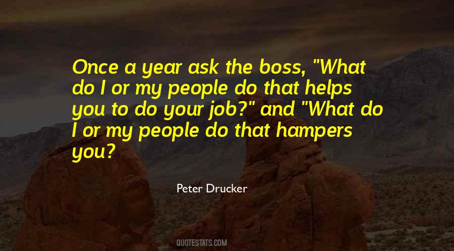 Quotes About The Boss #1796934