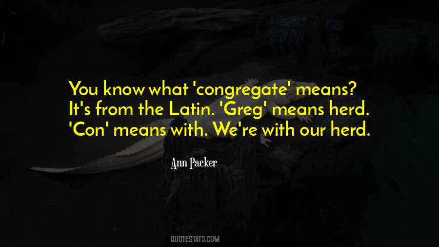 Congregate Quotes #1492336