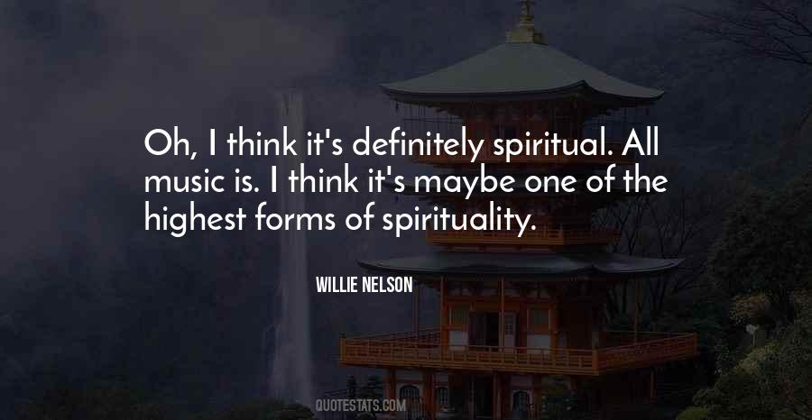 Quotes About Music And Spirituality #198343