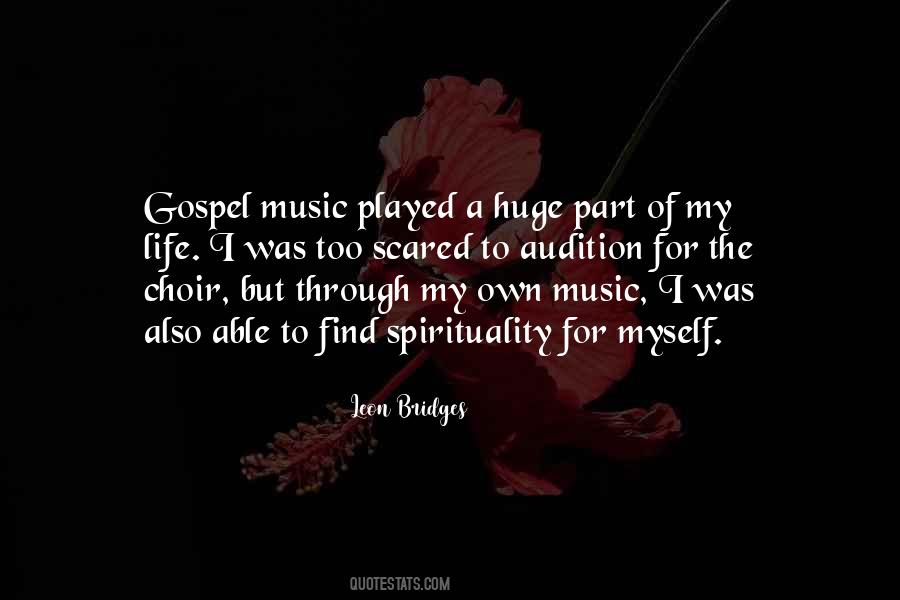 Quotes About Music And Spirituality #290889