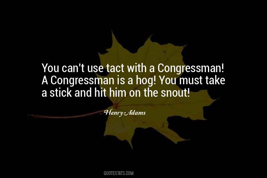 Congressman's Quotes #33167