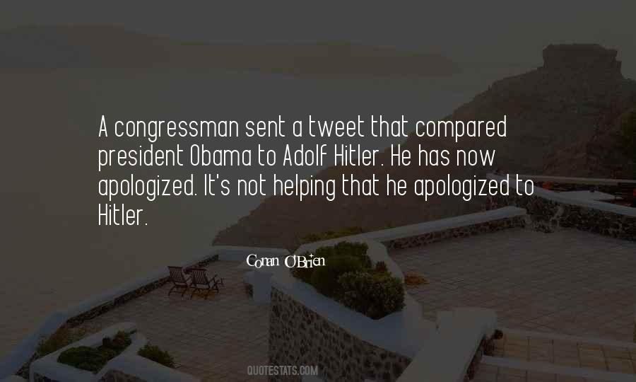 Congressman's Quotes #510725