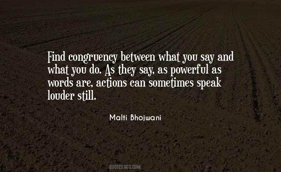 Congruency Quotes #1701976