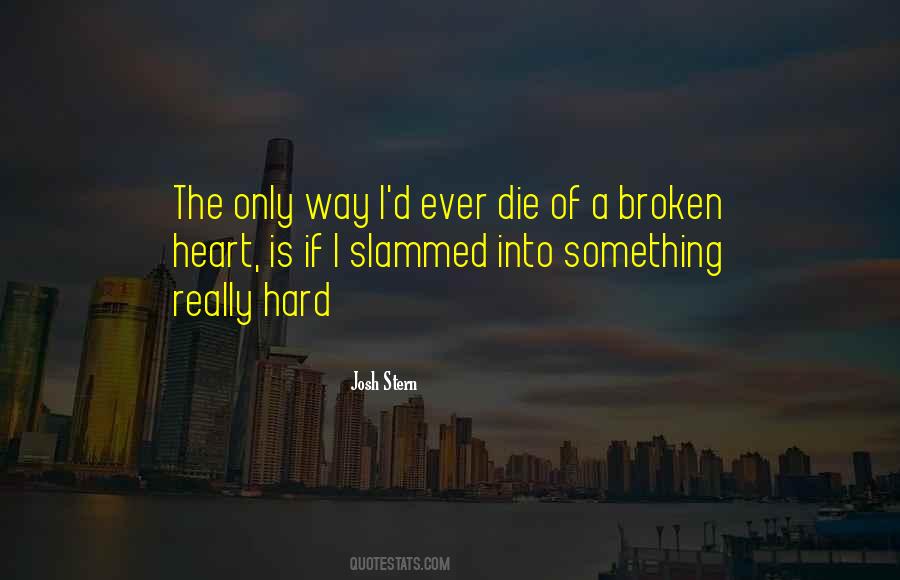 Quotes About Something Broken #617576