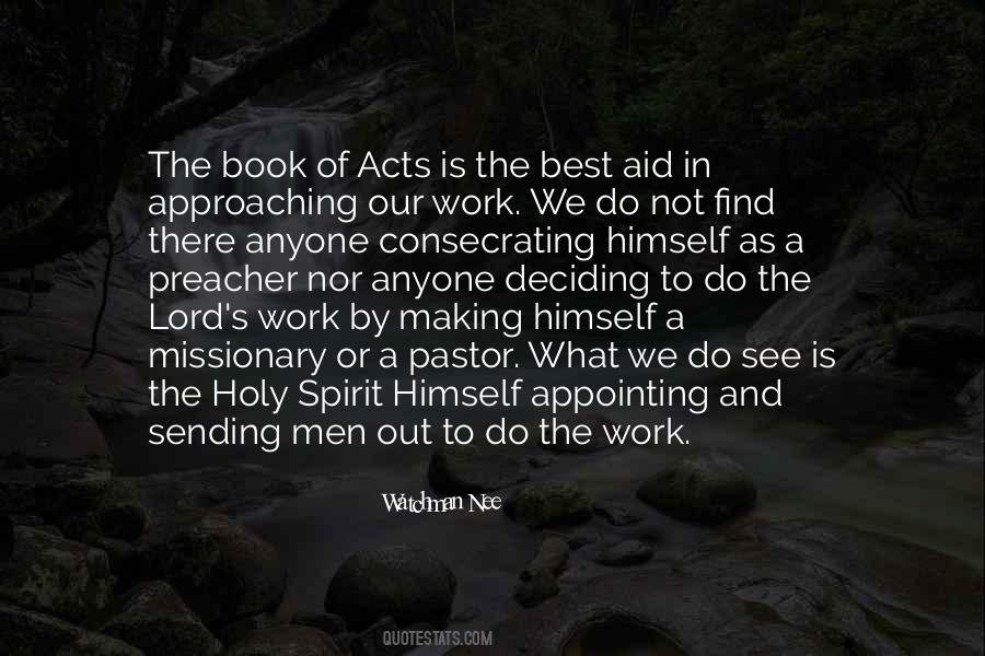 Consecrating Quotes #1653669