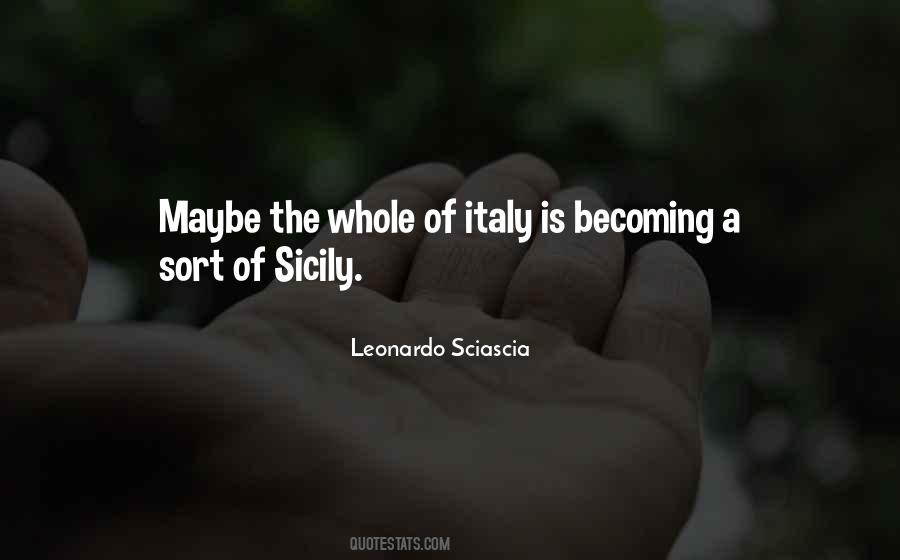 Quotes About Sicily Italy #1354223