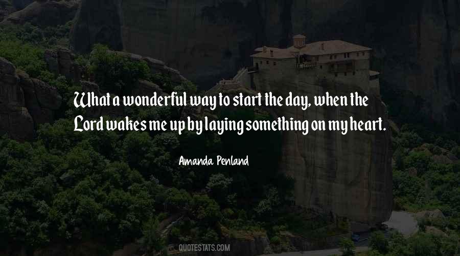 Quotes About A Wonderful Day #504045