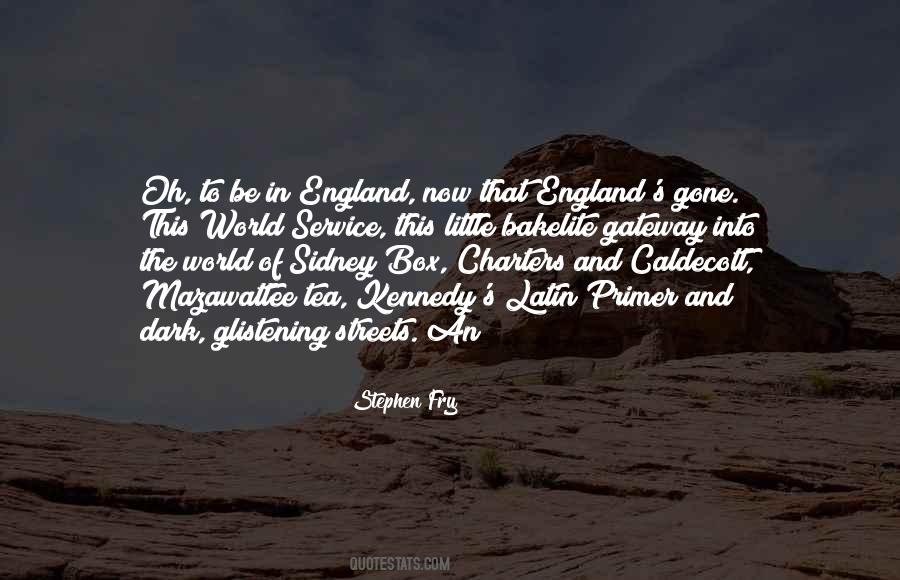 Quotes About England #1770254